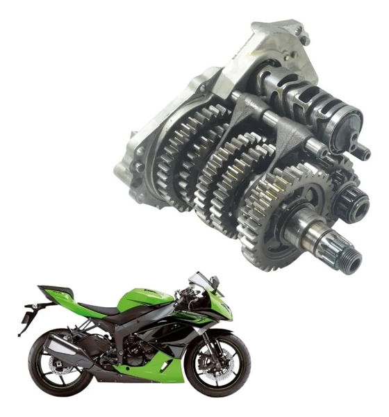 Caixa Marcha Câmbio Kawasaki Zx6r 08-12 Original