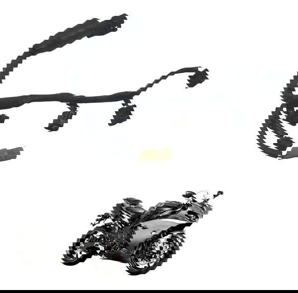 Chicote Injeção Baixa Yamaha Yzf R1 09-15 Original Preto