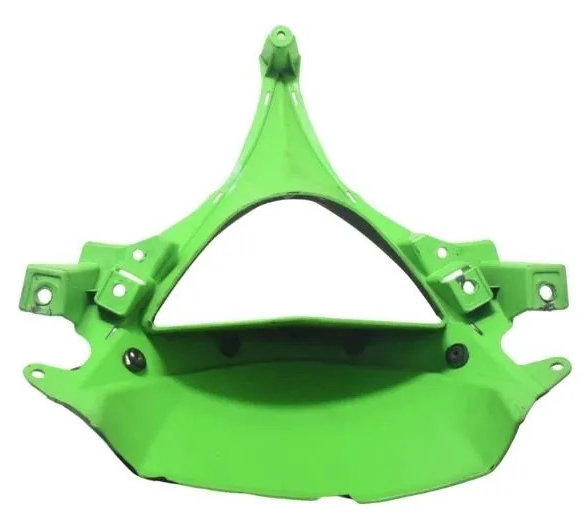 Carenagem Frontal C/ Detalhe Kawasaki Zx6r 08-12 Original Preto