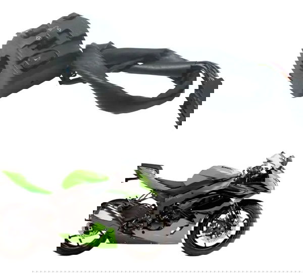 Chave Punho Luz C/ Detalhes Kawasaki Zx6r 08-12 Original