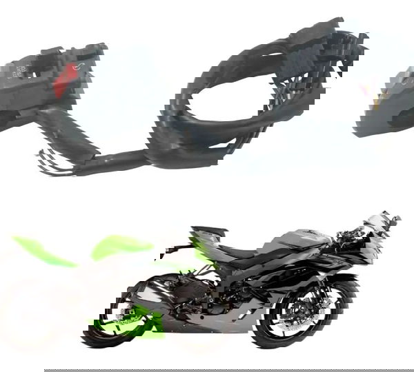 Chave Punho Partida S/ Plug Kawasaki Zx6r 08-12 Original