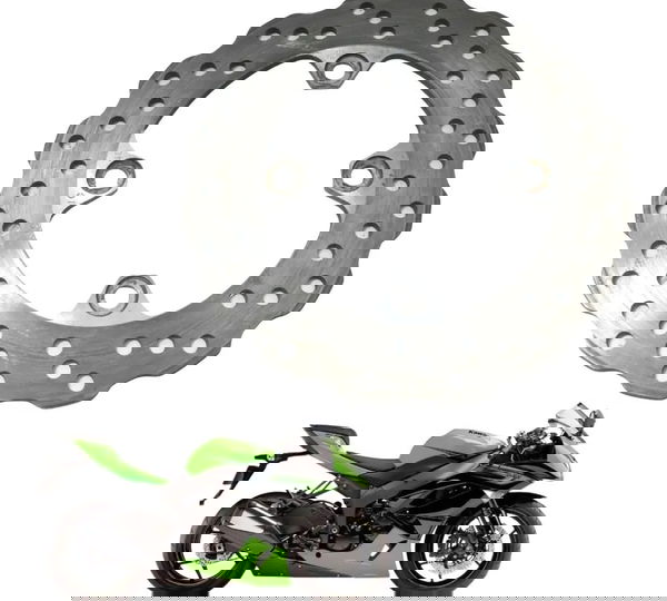 Disco Freio Traseiro Kawasaki Zx6r 08-12 Original