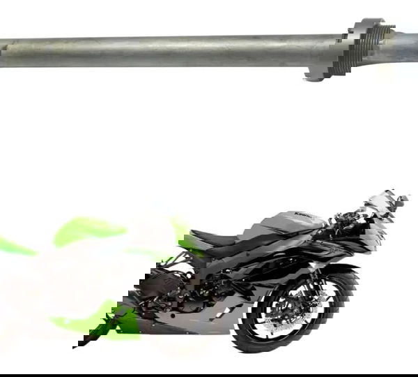 Eixo Quadro Elástico Kawasaki Zx6r 08-12 Original