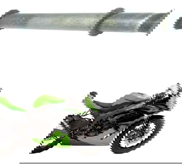 Eixo Roda Traseira Kawasaki Zx6r 08-12 Original