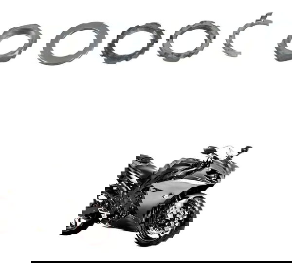 Kit Porca Mesa Inferior Yamaha Yzf R1 09-15 Original