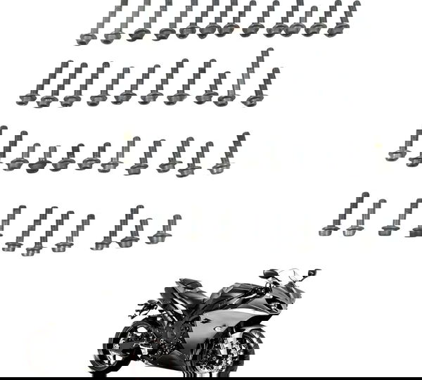 Kit Parafuso Tampa Lateral Motor Yamaha Yzf R1 09-15 Origi