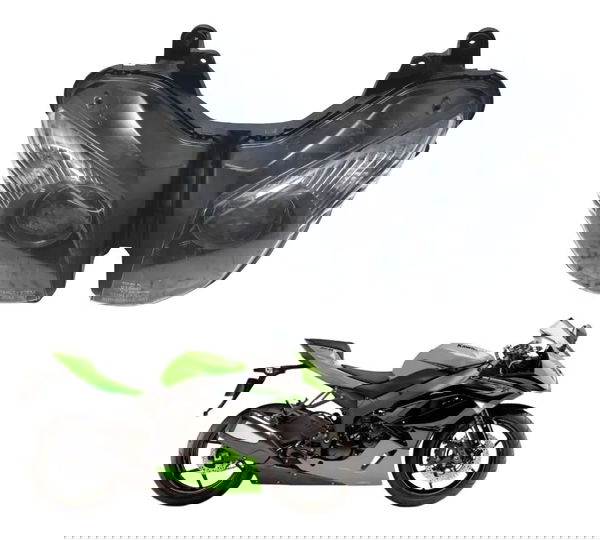 Farol Completo Kawasaki Zx6r 08-12 Original Ambos Lados