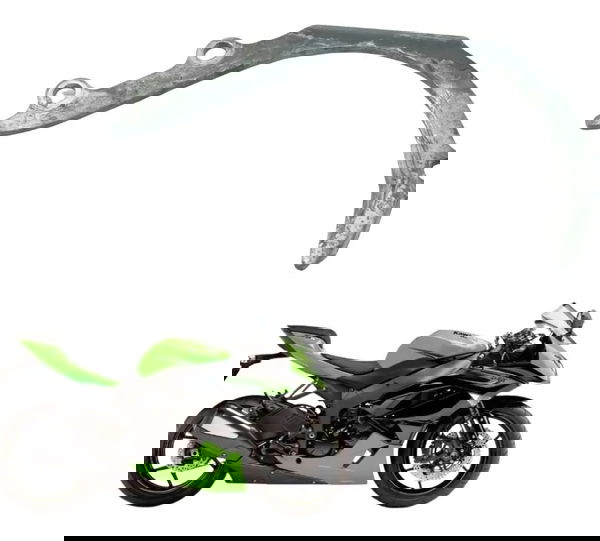 Guia Tampa Pinhão C/ Avaria Kawasaki Zx6r 08-12 Original Cinza