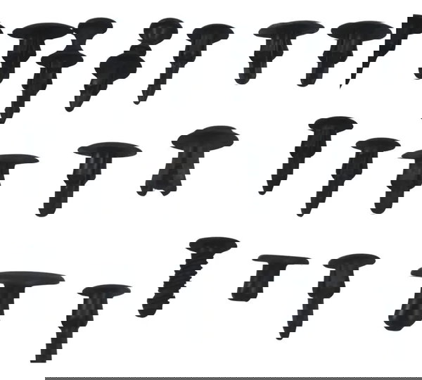 Kit Parafuso Plástico Carenagem Yamaha Yzf R1 09-15 Original