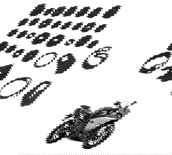 Kit Coxim Diversos Yamaha Yzf R1 09-15 Original