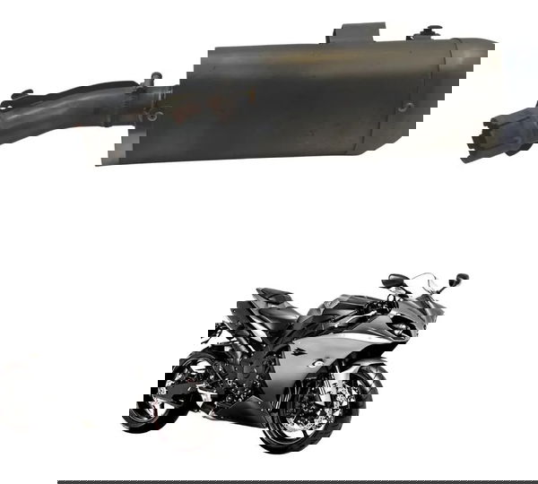 Ponteira Escape Direita Yamaha Yzf R1 09-15 Original