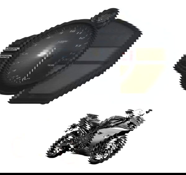 Painel (39.900 Km) Yamaha Yzf R1 09-15 Original