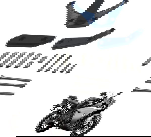 Protetor Motor C/ Detalhes Yamaha Yzf R1 09-15