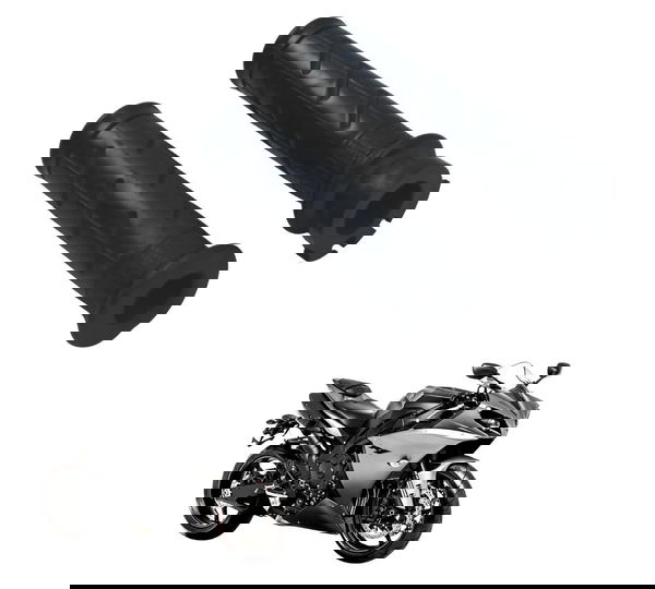 Par Manopla Yamaha Yzf R1 09-15 Original Preto