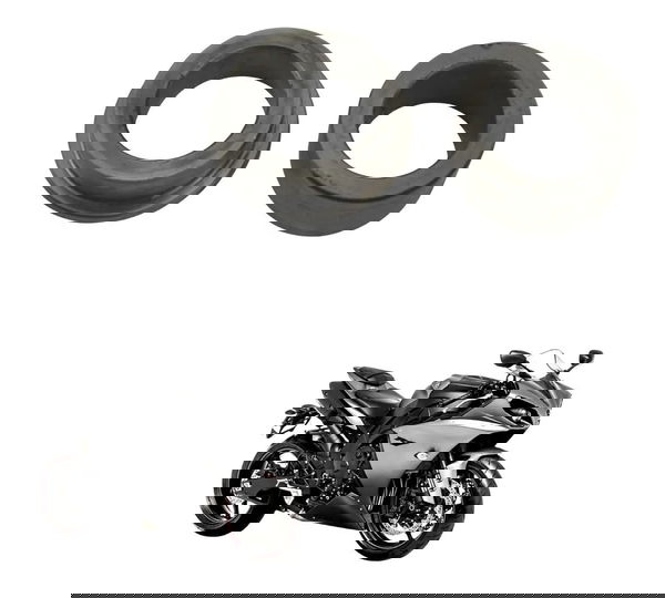 Par Bucha Roda Traseira Yamaha Yzf R1 09-15 Original