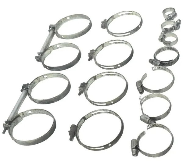Kit Abraçadeira Diversas Kawasaki Zx6r 08-12 Original