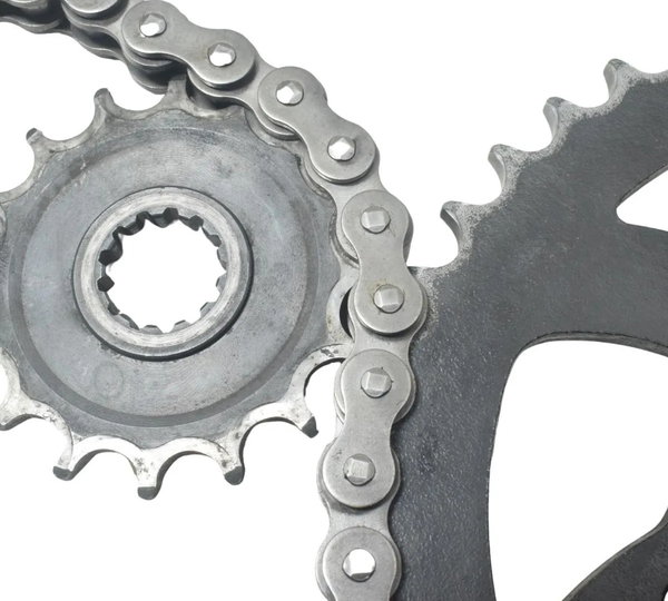 Kit Relação Paralelo S/ Emenda Kawasaki Zx6r 08-12 Cinza