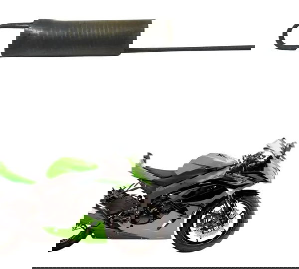 Mola Pedal Descanso Lateral Kawasaki Zx6r 08-12 Original