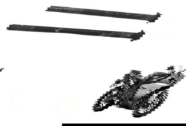 Par Parafuso Fixação Motor Yamaha Yzf R1 09-15 Original