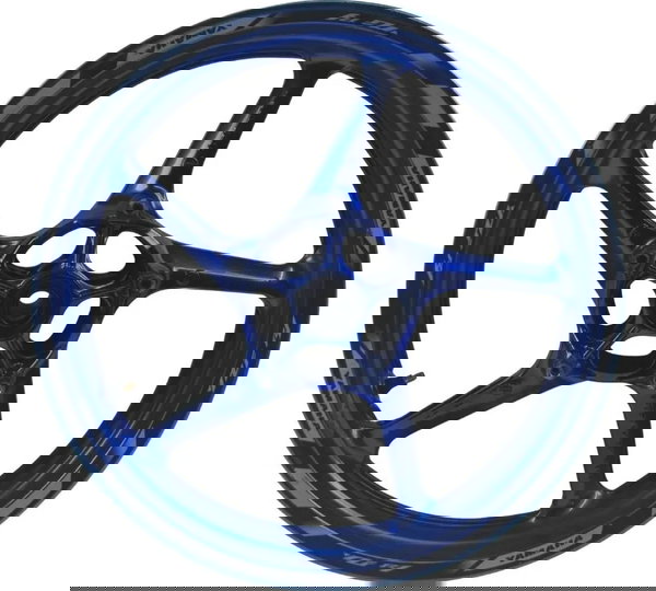 Roda Dianteira Yamaha Yzf R1 09-15 Original Azul