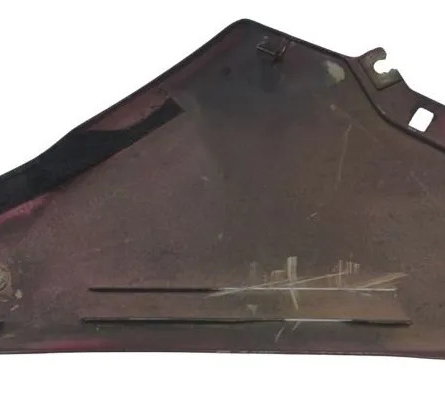 Spoiler Esq C/ Avaria Yamaha Yzf R1 09-15 Origina Preto