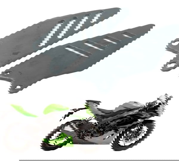 Par Protetor Pedaleira Kawasaki Zx6r 08-12 Original