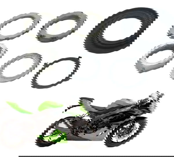 Porca Mesa Superior Kawasaki Zx6r 08-12 Original