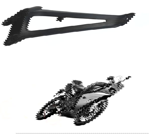Suporte Pedaleira Traseira Direita Yamaha Yzf R1 09-15 Origi Preto