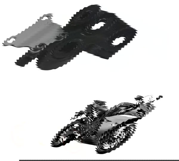 Suporte Pedal Descanso Lateral Yamaha Yzf R1 09-15 Original Preto