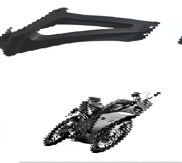 Suporte Pedaleira Traseira Esq Yamaha Yzf R1 09-15 Original Preto