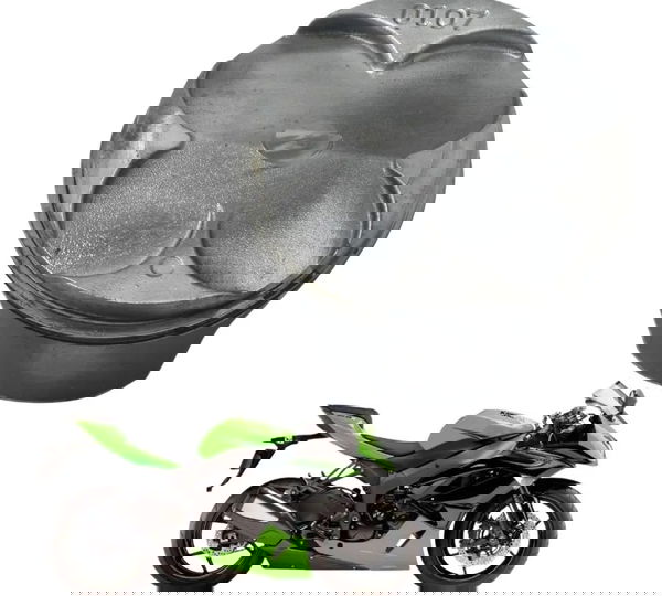 Pistão E Anéis Kawasaki Zx6r 08-12 Original