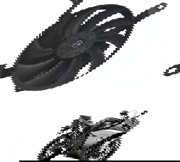 Ventoinha Radiador Esquerdo Yamaha Yzf R1 09-15 Original