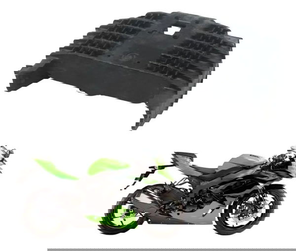 Suporte Interno Paralama Traseiro Kawasaki Zx6r 08-12 Origi Preto