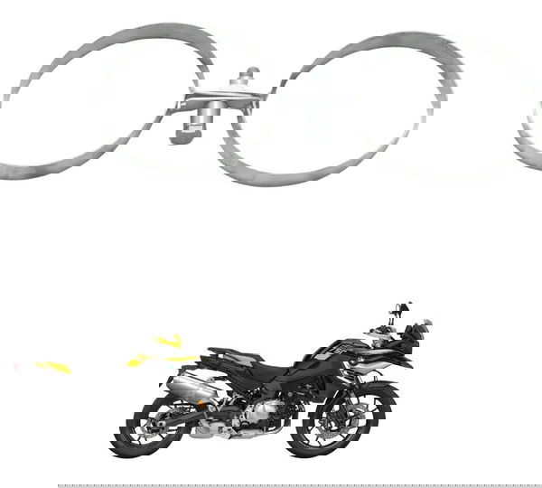 Abraçadeira Coletor Admissão Bmw F 750 Gs 18-22 Original