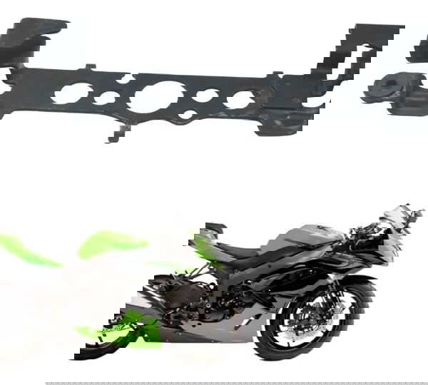 Suporte Trava Banco Kawasaki Zx6r 08-12 Original Cinza-escuro