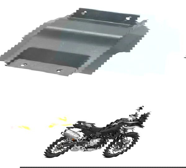 Carenagem Amortecedor Paralama Tras Bmw F 750 Gs 18-22 Origi Preto