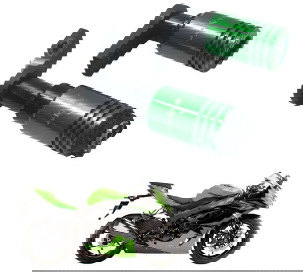 Slider Esportivo C/ Avaria Kawasaki Zx6r 08-12