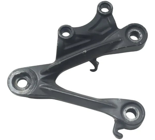 Suporte Pedaleira Dianteira Direita Kawasaki Zx6r 08-12 Orig Cinza-escuro