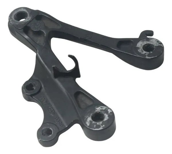 Suporte Pedaleira Dianteira Direita Kawasaki Zx6r 08-12 Orig Cinza-escuro