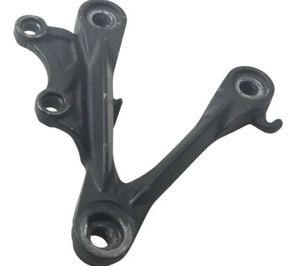 Suporte Pedaleira Dianteira Direita Kawasaki Zx6r 08-12 Orig Cinza-escuro