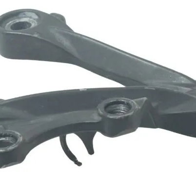 Suporte Pedaleira Dianteira Direita Kawasaki Zx6r 08-12 Orig Cinza-escuro