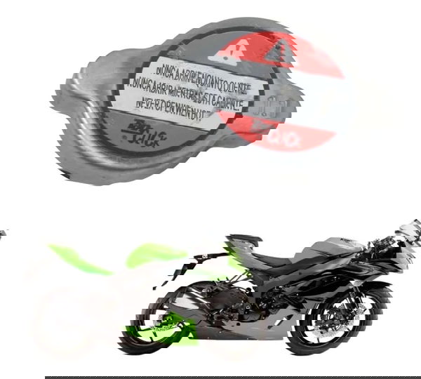 Tampa Radiador Kawasaki Zx6r 08-12 Original