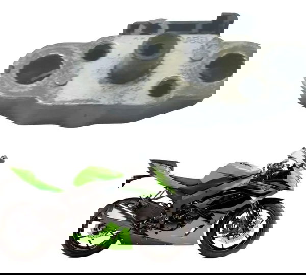 Trava Banco Kawasaki Zx6r 08-12 Original Cinza