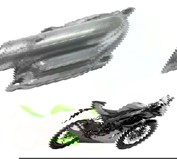 Tampa Válvula Termostática Kawasaki Zx6r 08-12 Original Cinza