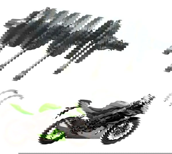 Virabrequim Kawasaki Zx6r 08-12 Original