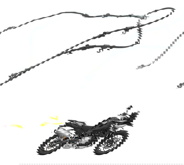 Flexivel Freio Dianteiro C Bmw F 750 Gs 18-22 Original