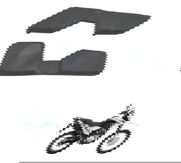 Acabamento Alça Traseira Honda Nxr 160 Bros 15-23 Original Preto