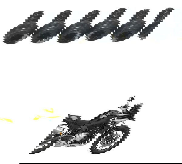 Jogo Parafuso Placa Partida Bmw F 750 Gs 18-22 Original