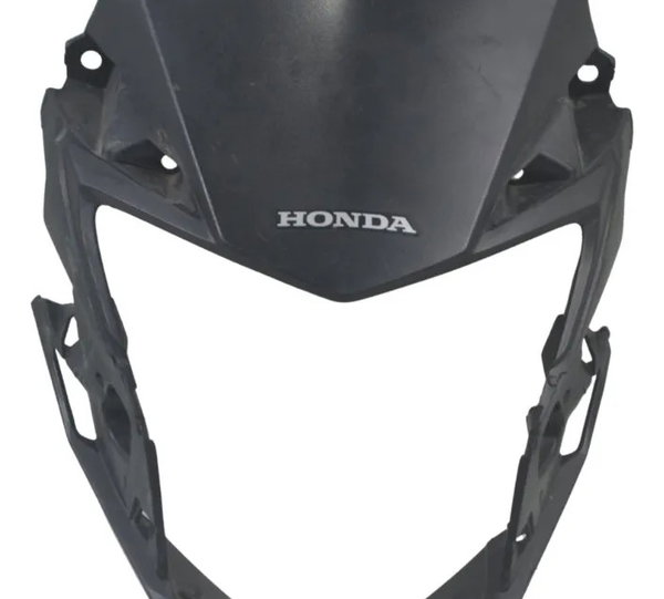 Acabamento Moldura Farol Honda Nxr 160 Bros 15-23 Original Preto