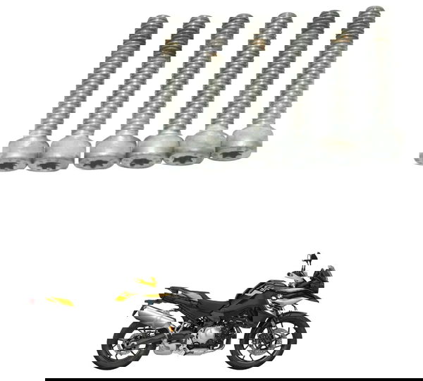 Kit Parafusos Fixação Tampa Tanque Bmw F 750 Gs 18-22 Origin